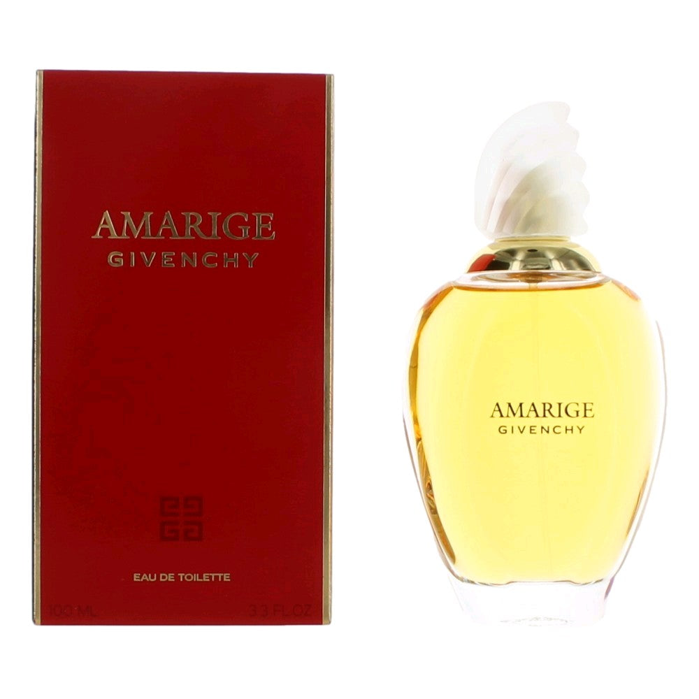 Bottle of Amarige by Givenchy, 3.3 oz Eau De Toilette Spray for Women